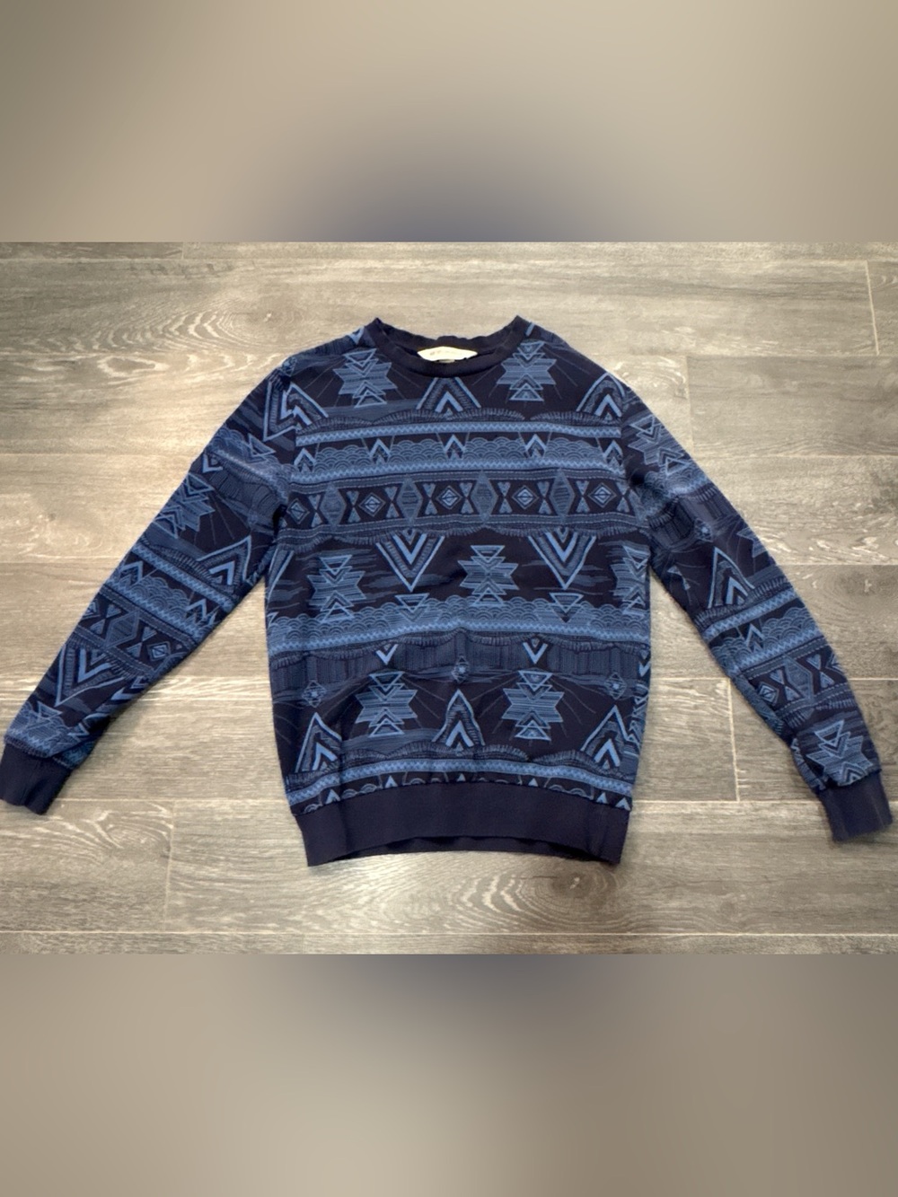 H&M Coachella Aztec Print Crewneck Sweatshirt Men’s M